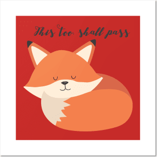 THIS TOO SHALL PASS T-SHIRT Posters and Art